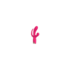 Vibromasseur triple stimulation USB rose Snappy Bunny 
